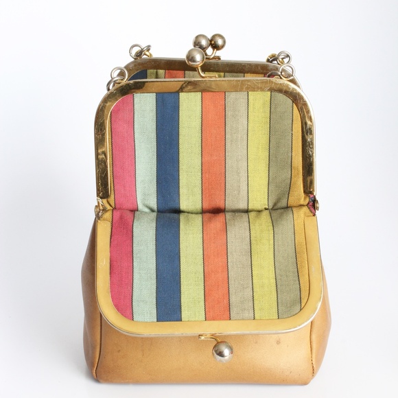 Bonnie Cashin for Coach Small Double Header Tote Bag Chain Strap Vintage 60s HTF - Picture 10 of 17